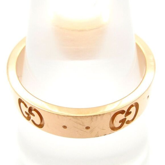 Gucci Ring 10 Icon 18K Pink Gold - Picture 4 of 9